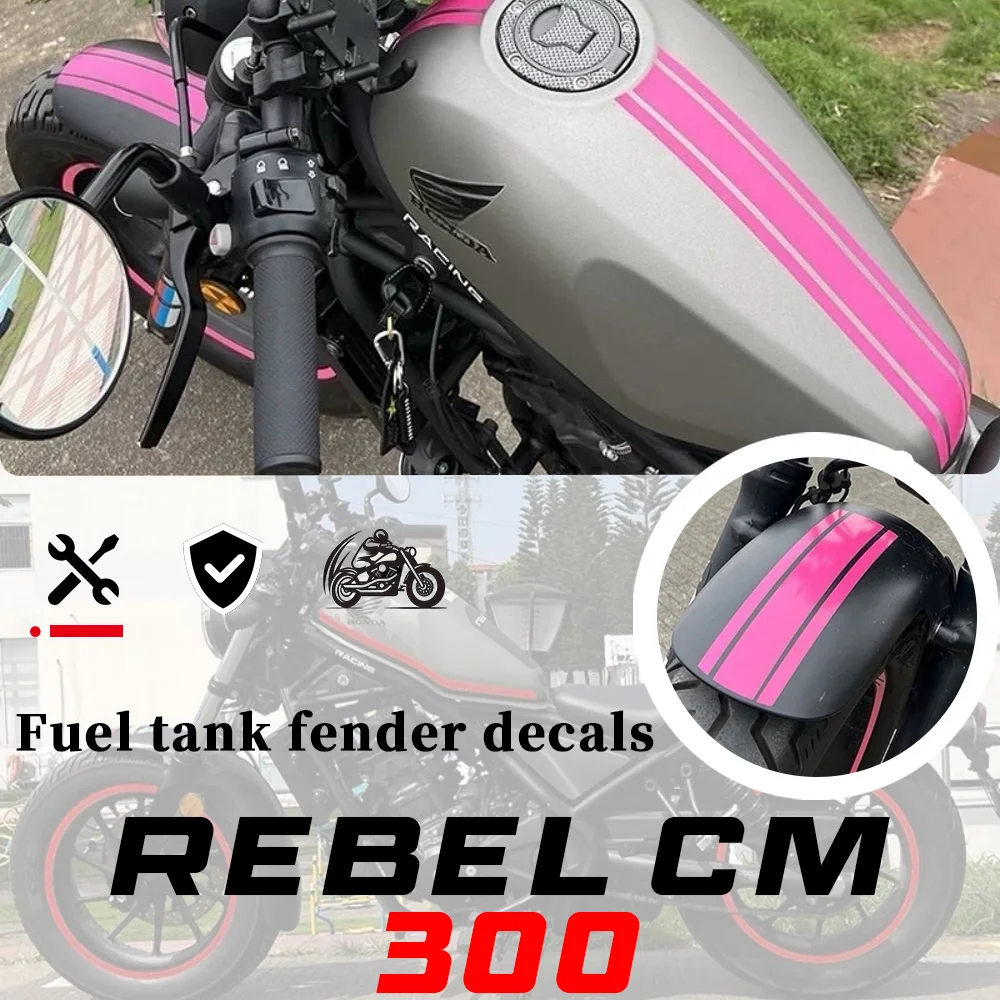 

Наклейки на кузов REBEL CM300, крылья топливного бака, водонепроницаемая наклейка на корпус cm300 300 CM