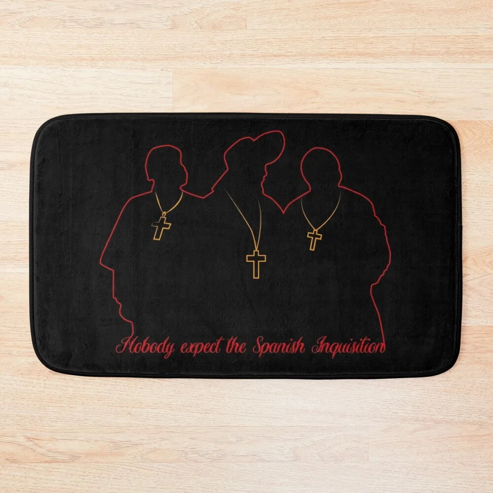 

Spanish Inquisition Bath Mat Bathroom Accessories Sets Luxury Bedroom Carpet Anti-Skid Shower Set For Bathroom Mat