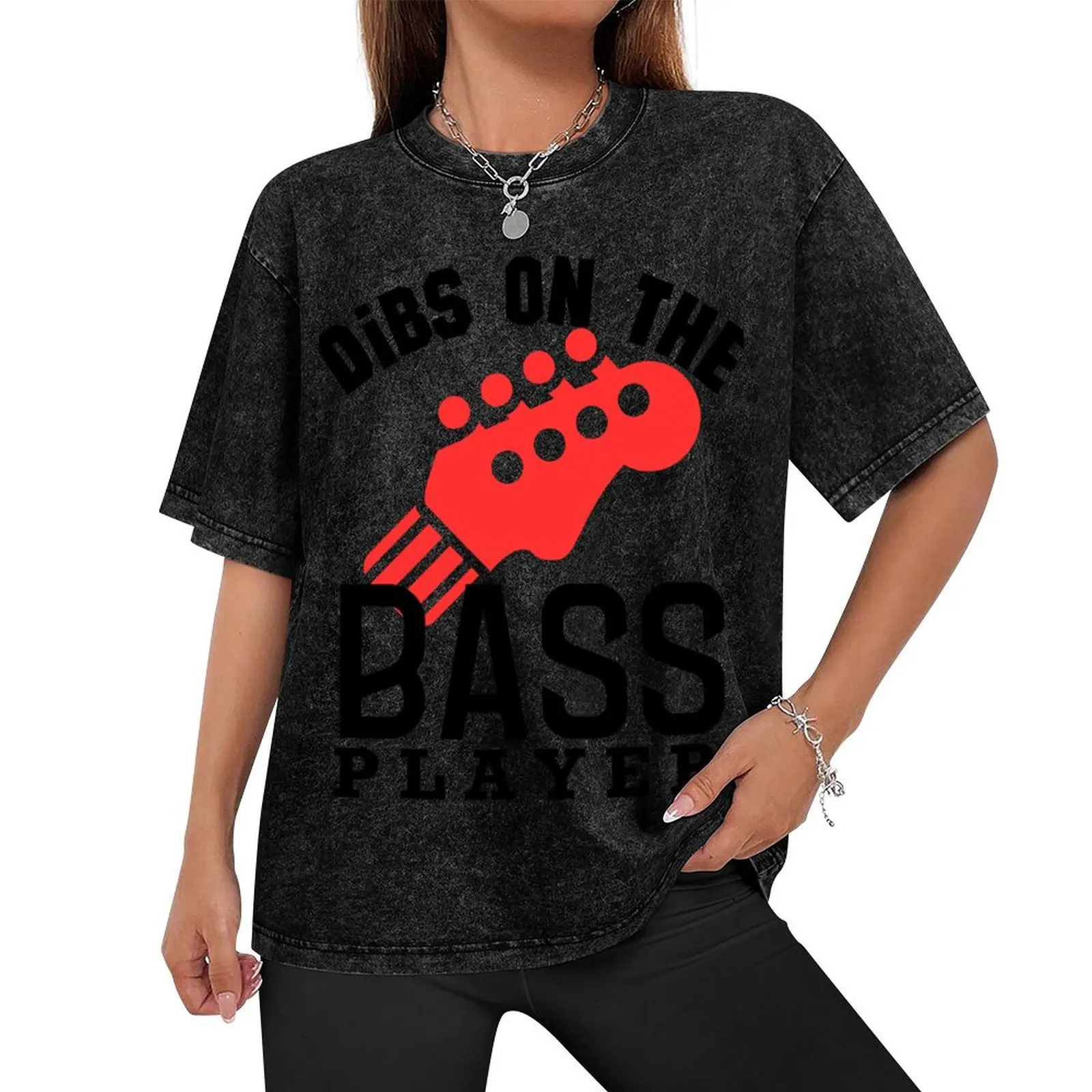 dibs on the bass player T-Shirt shirts graphic tees rapper graphic tees vintage anime shirt mens designer t shirt