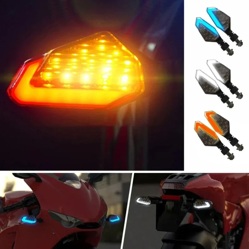 High Efficiency Bright LED Motorcycle Turn Daytime Running Light with Quick Response For Night Rides Bad Weather