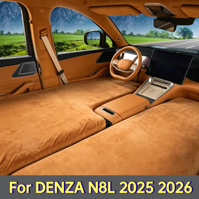 For DENZA N8L 2025 2026 Car Inflatable Mattress First and Second Row Car Travel Bed Outdoor Camping Sleeping Pad Accessories