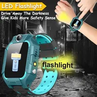 SOS Phone Watch for Children Gifts With 2G Sim Card Flashlight Kids Smart Watches Ip67 Waterproof Remote Photo Smartwatch