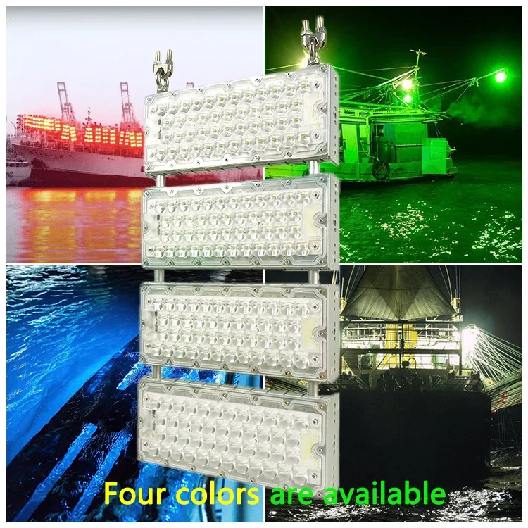 

720W 220V Green White Blue Nightlight Fishing Led Fishing Light Squid Luring Lamp Overwater Fishing Lights