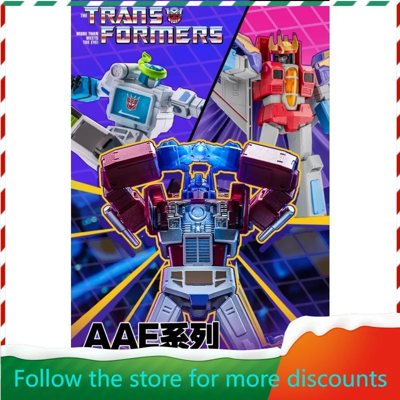 

AULDEY‌ Original AAE Transformers Optimus Prime G1 Fine Painting and Assembly Activated Phone Model Holiday Gifts In Stock