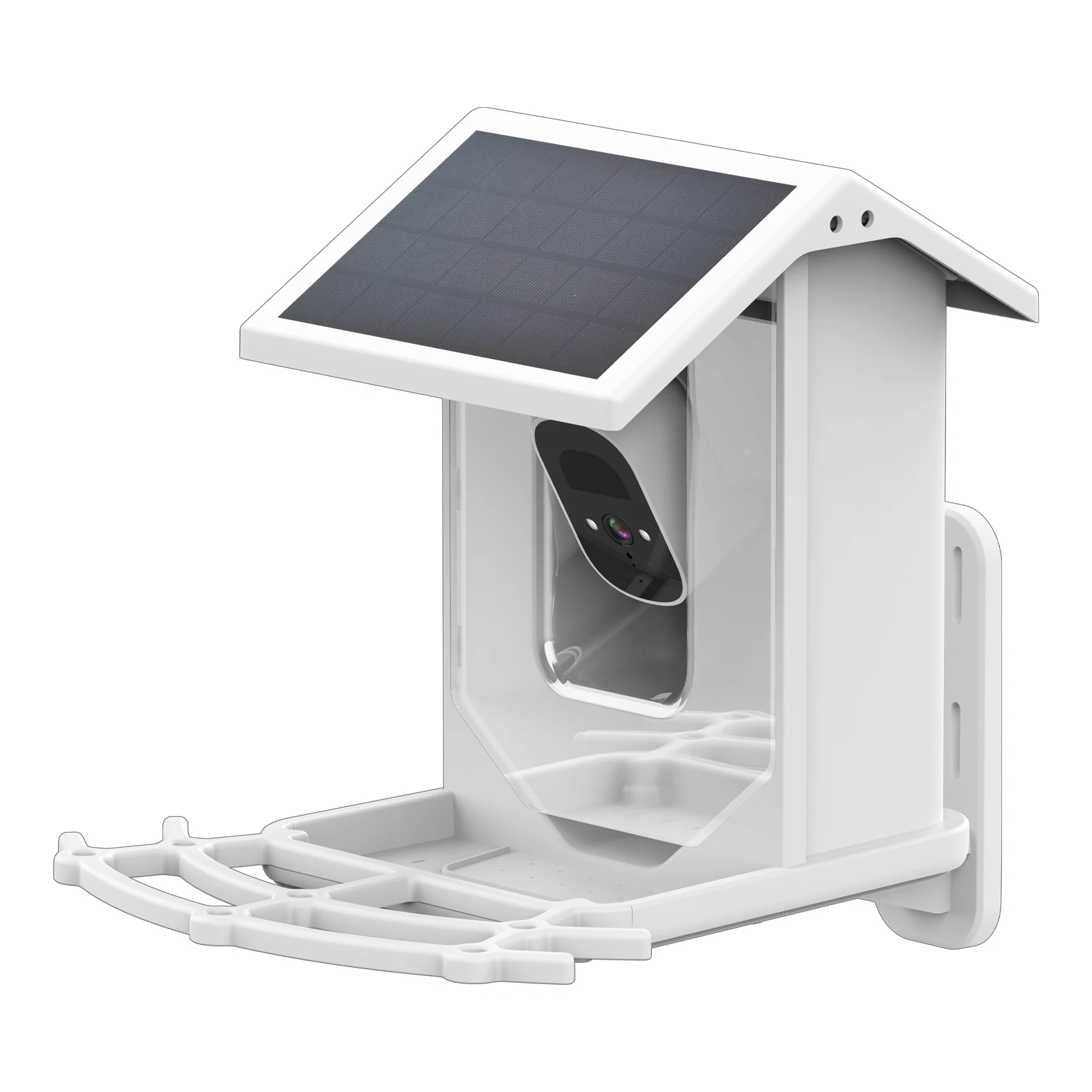 Newest Solar Charging Smart Bird Feeder Waterproof Automatic Bird Feeder With Camera For Birds In Various Environment