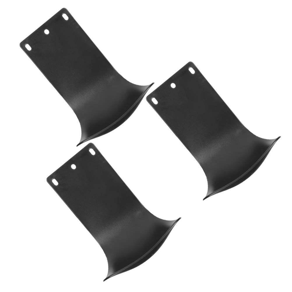 

3 Pcs Soap Dispenser Drip Tray Holder Under Trays Black Suitable Containers Hand Sprayers Prevent Spills Easy Cleaning