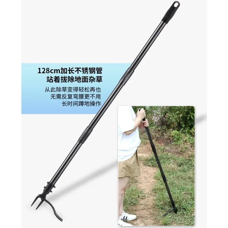 Garden weeding tools, standing weeders, manual labor-saving and durable root growers, weed pullers, gardening lawn tools