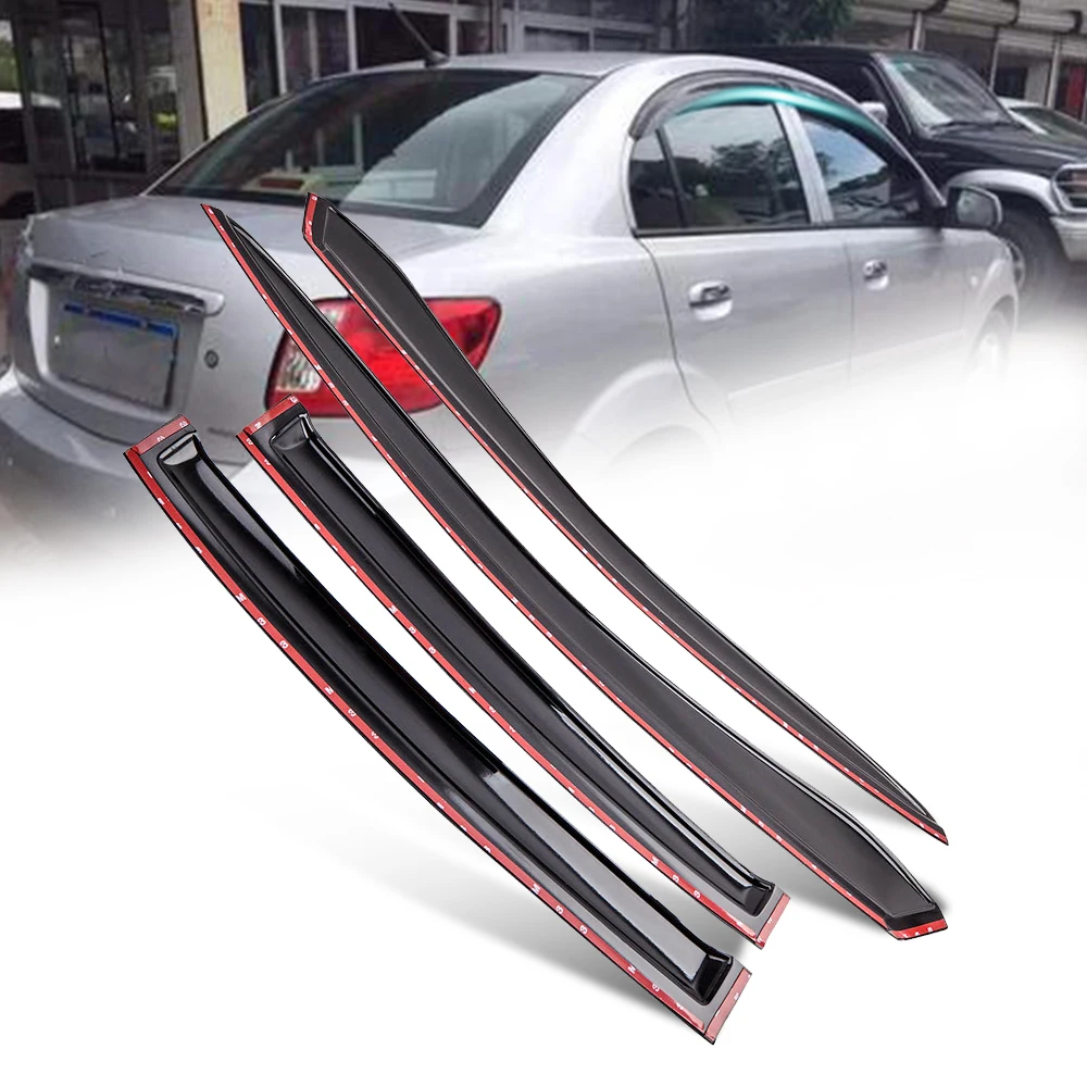 4pcs Weathershields Window Visors for Holden Commodore VT VX VY VZ Sedan 97-2005