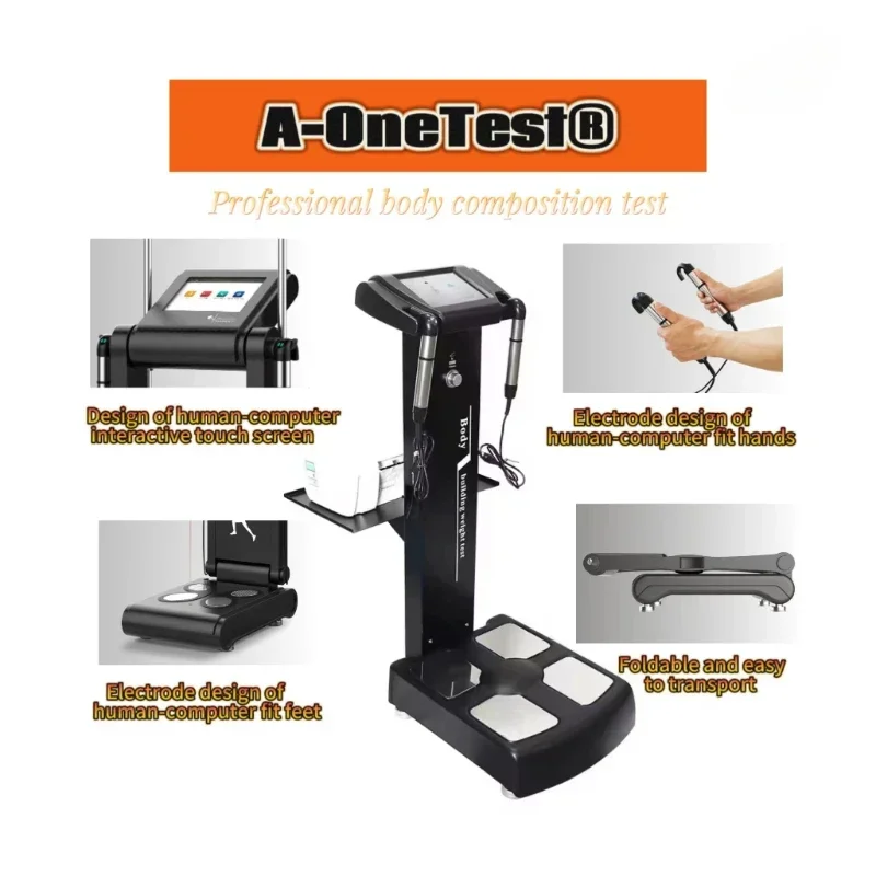 High Quality measurement Eight Electrode Multi-Frequency Biological Resistance Human Body Fat Analyzer device