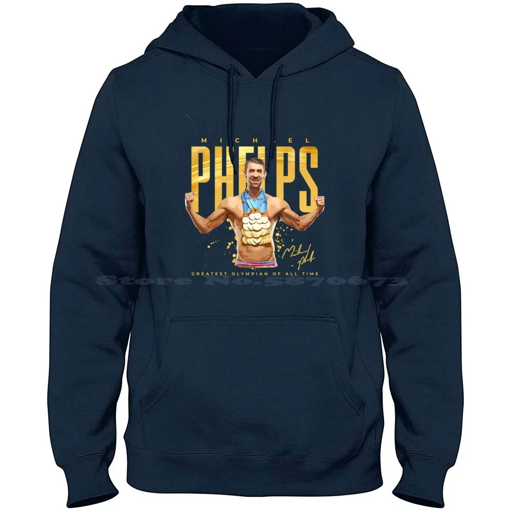 Michael Phelps 100% Cotton Hoodie T Shirt