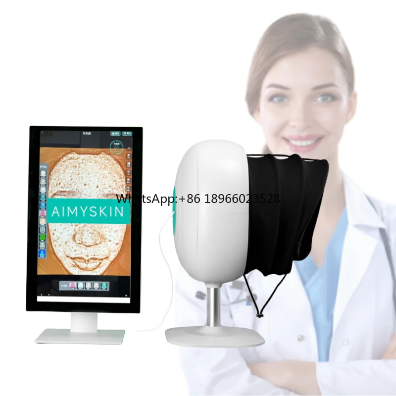 Lamp Scan  Analyzer Machine Face  Analysis Machine Facial Uv Lcd   Korean 2023 Portable 3d 3 Joint Supporter 15S