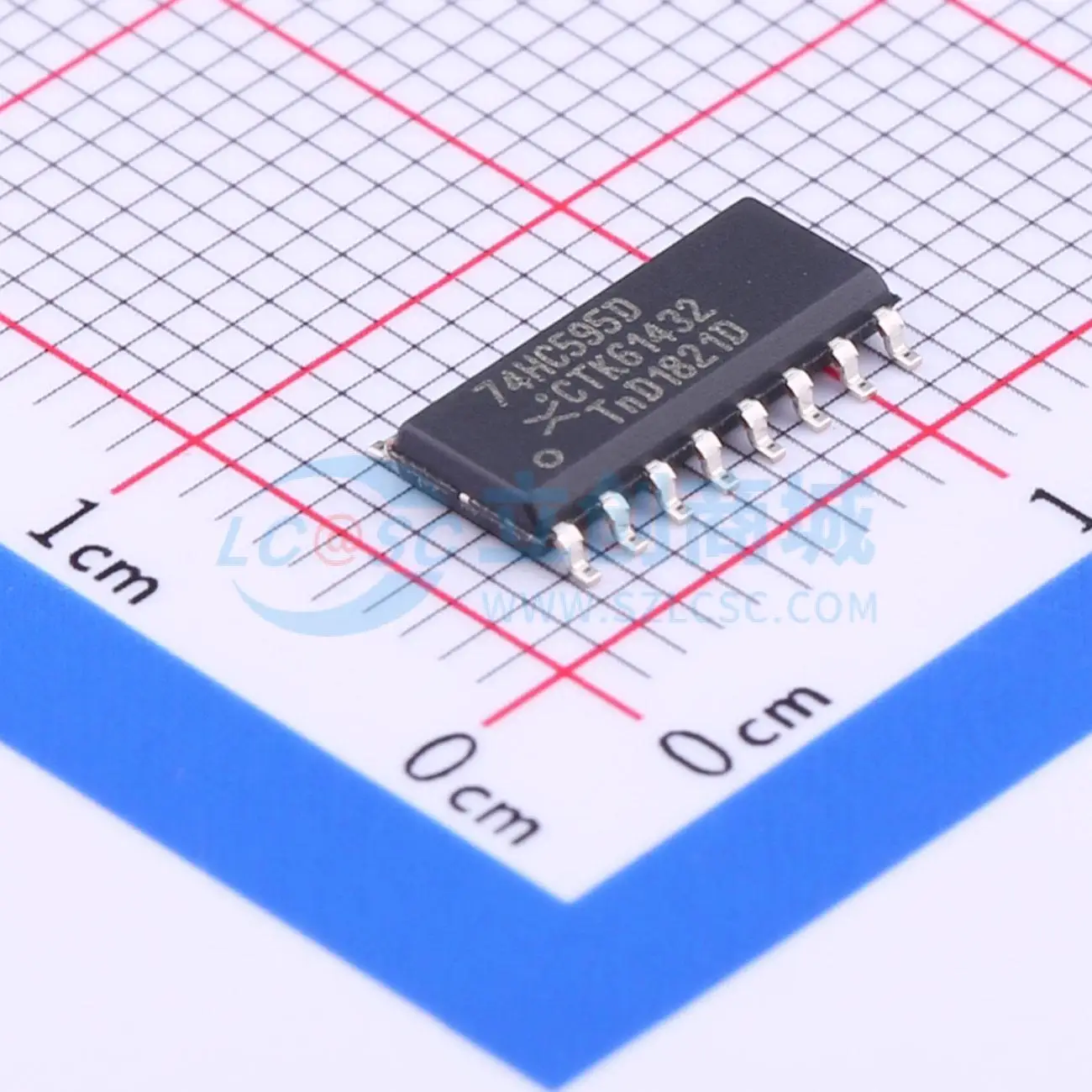 

Rsh (50Pcs) Brand New Original Genuine 74Hc595D Smd Soic-16 8-Bit Serial or Parallel Output Shift Register Chip