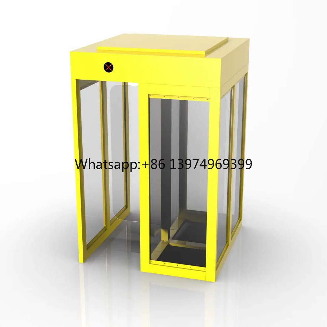 Torniquete Turnstile Full Height Turnstile Single Door Full Height Turnstile Construction Site Rail Way Station Automatic Gate