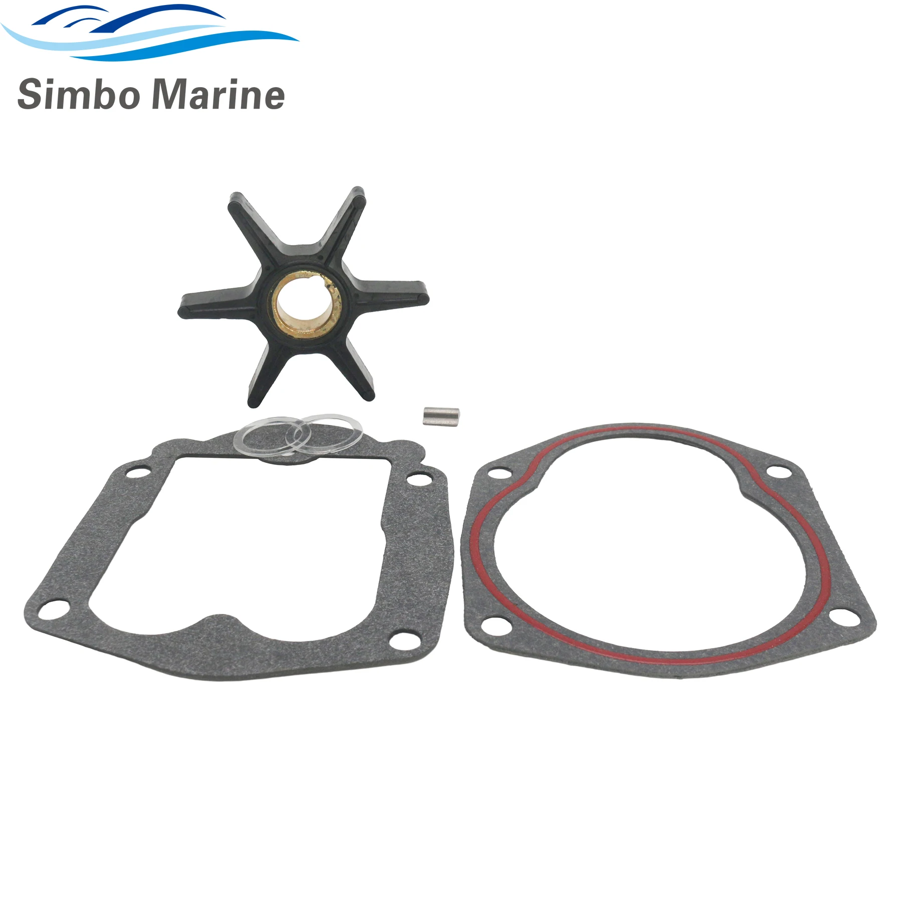 

8M0024502 Water Pump Impeller Kit Replacement Fits for Mercury Marine Force 25HP 30HP 40HP 50HP Outboard Motors 47-85089 18-3057