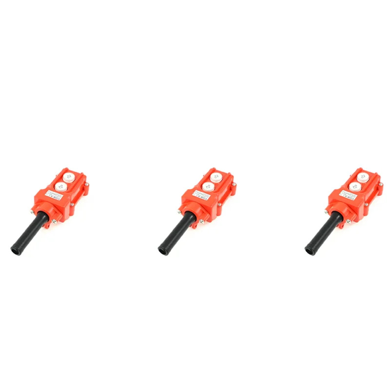 AB46-3X Water Proof Hoist Crane Pendant Up Down Station Pushbutton Switch