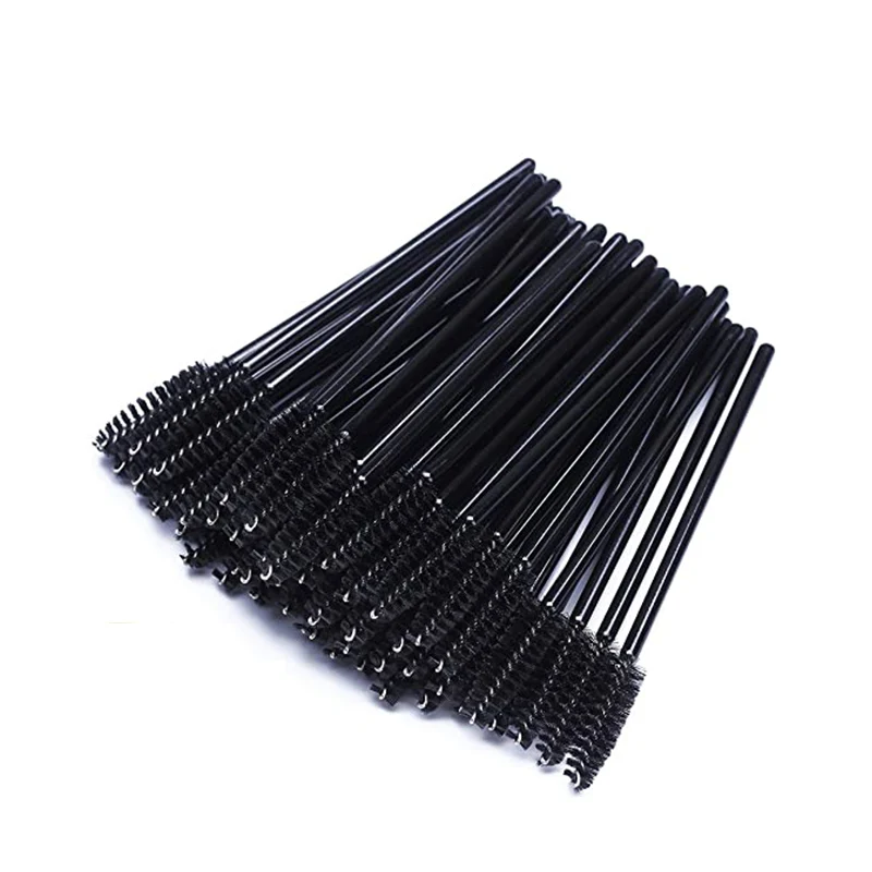 250-2000pcs Disposable Eyelash Brushes Eyelashes Extension Tools Eyebrow Brush Mascara Wands Applicator Spoolers Makeup Tools