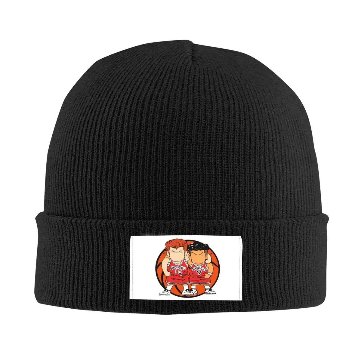 Slam Funny Sakuragi And Ryota Chibi Meme Knit Hat Cap Knitted Beanie Hat Beanies Cap Unisex Hipster