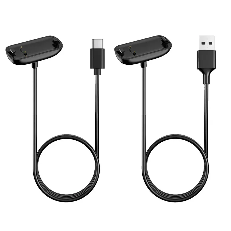 

USB-зарядное устройство типа C 100 см для Fitbit Inspire 3, фитнес-трекер, зарядное устройство, док-станция