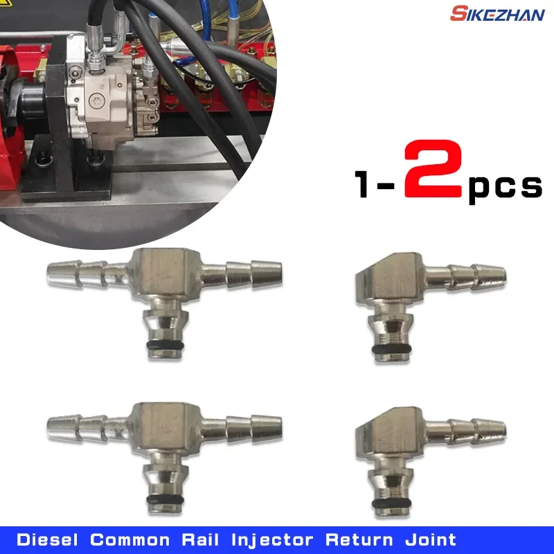 Diesel Common Rail Injector Return Joint 2 Ways 3 for 0445 110 Diesel Common Rail Injector Oil Return Tube Connect Joints