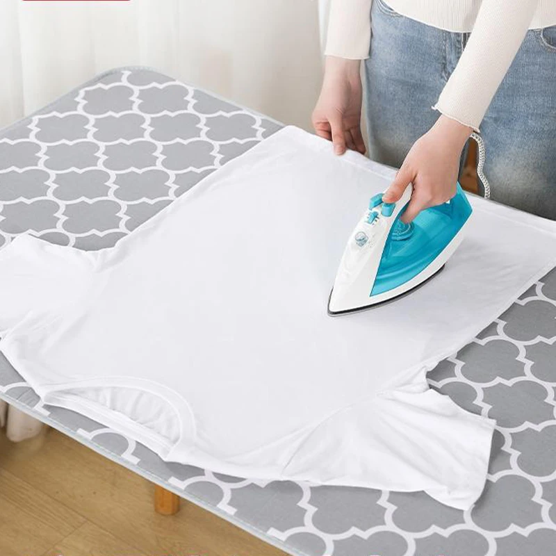 Ironing Mat Portable Thickened Laundry Pad Heat Resistant Laundry Pad Washer Dryer Clothes Protect Ironing Board Replacement