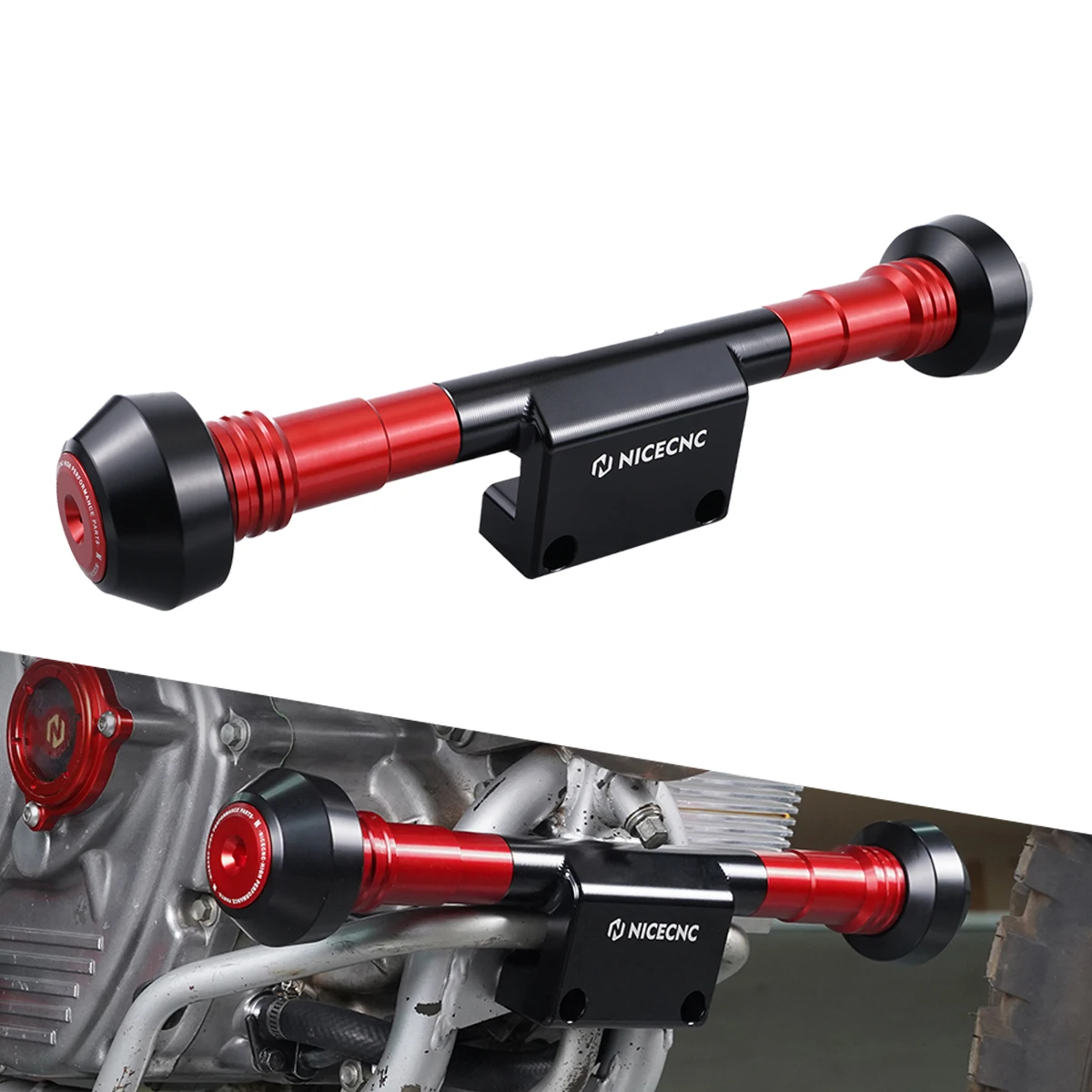 

Motorcycle Frame Sliders for Honda XR650L XR 650L 1993-2023 2022 2021 2020 Engine Case Falling Crash Sliders Protector Aluminum