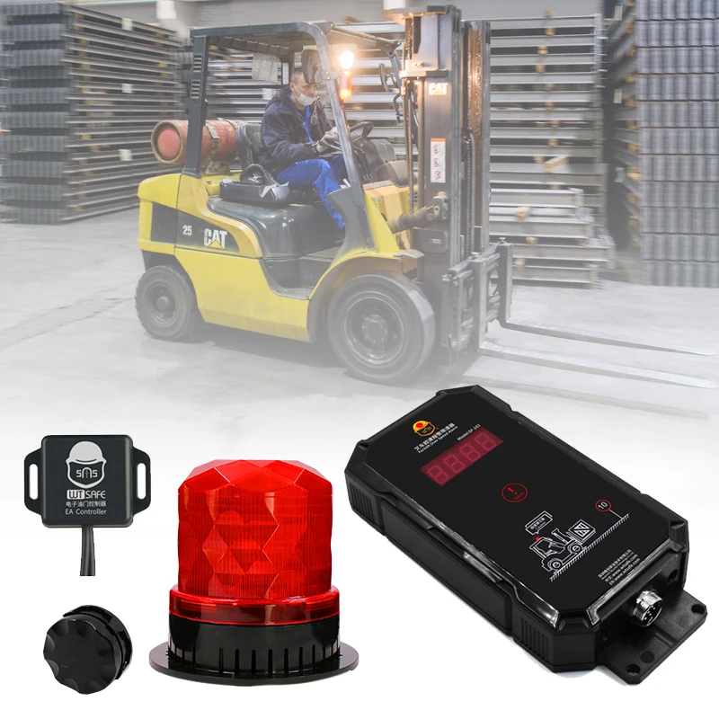 WAP01 Two-Way Speed Sensor Travel Control Overspeed Alarm for Warehouse Electric Forklift