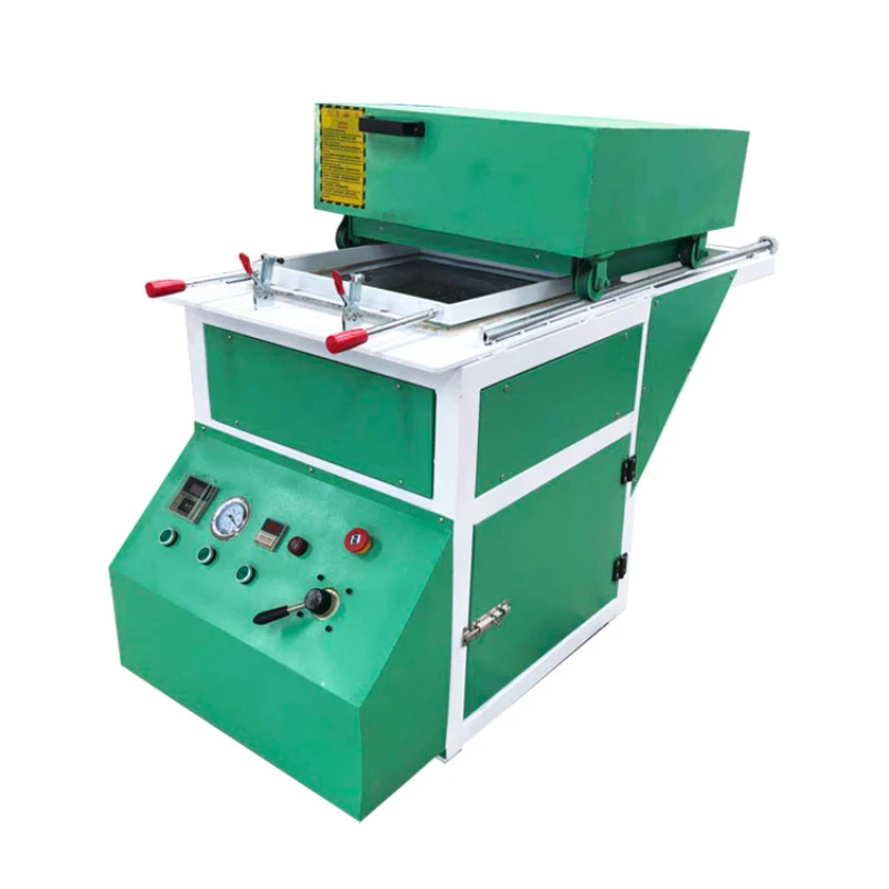 Small mini desktop tabletop acrylic pvc plastic vacuum former / thermo vacuum forming machine  sheet thermoforming machine