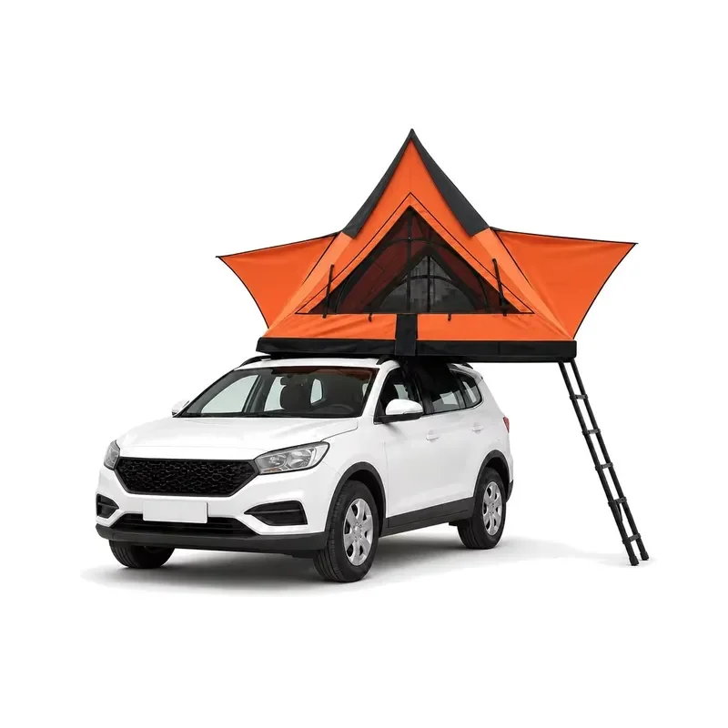 Manual Open Soft Shell Car Roof Tent Aluminum Honeycomb 40kg Lightweight Rooftop Tent for SUV Pickup Truck Camping
