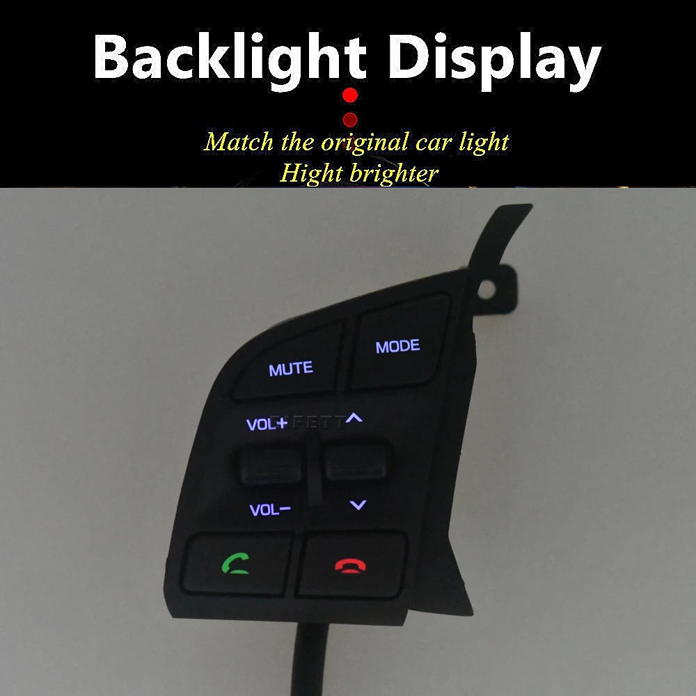 

96710D3500 Переключатель дистанционного управления на руле для Hyundai Tucson 2015-2019 Кнопка регулировки громкости Bluetooth Музыкальный переключатель Кнопка