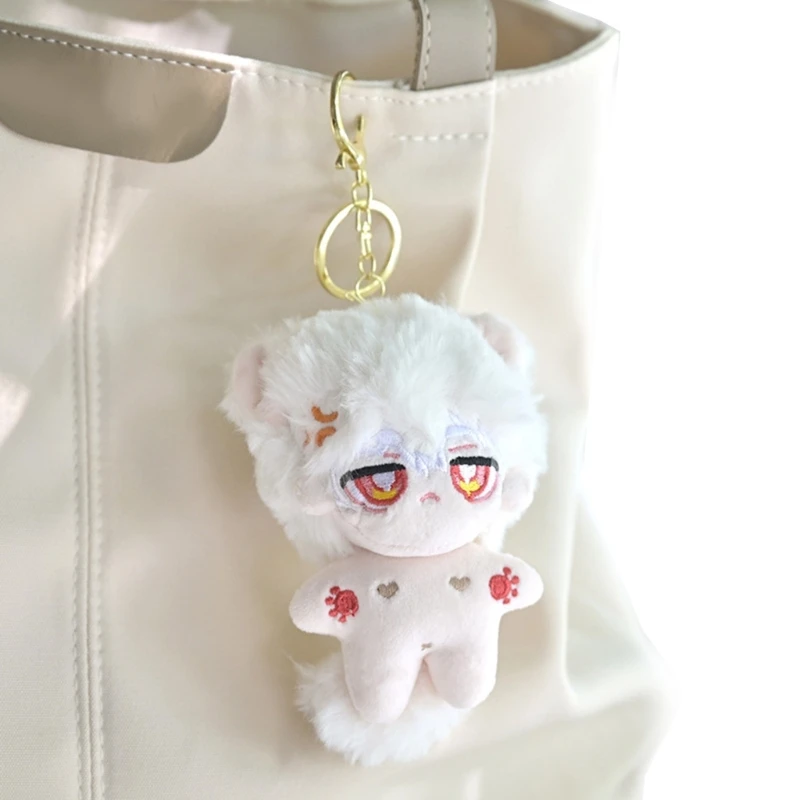 Large Rag Backpack Plush Pendant Cartoon Cosplay Cotton Keychain Handbag Ornament Adult Favor Key Accessories