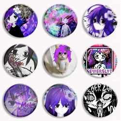 Sewerslvt Schizofrenia Soft Button Pin Metal Badge Dnb Cover Album Brooch Bag Accessories Decor Music Lover Collect Friends Gift