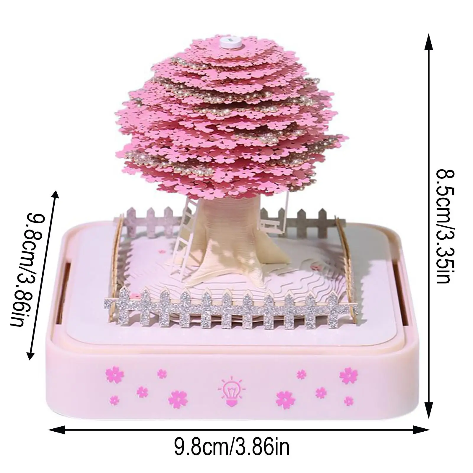 2026 Calendar 2026 Tree Tear Away Calendar Notepad Notepad Home Decor For School Office Conference Room Bedroom Library Table