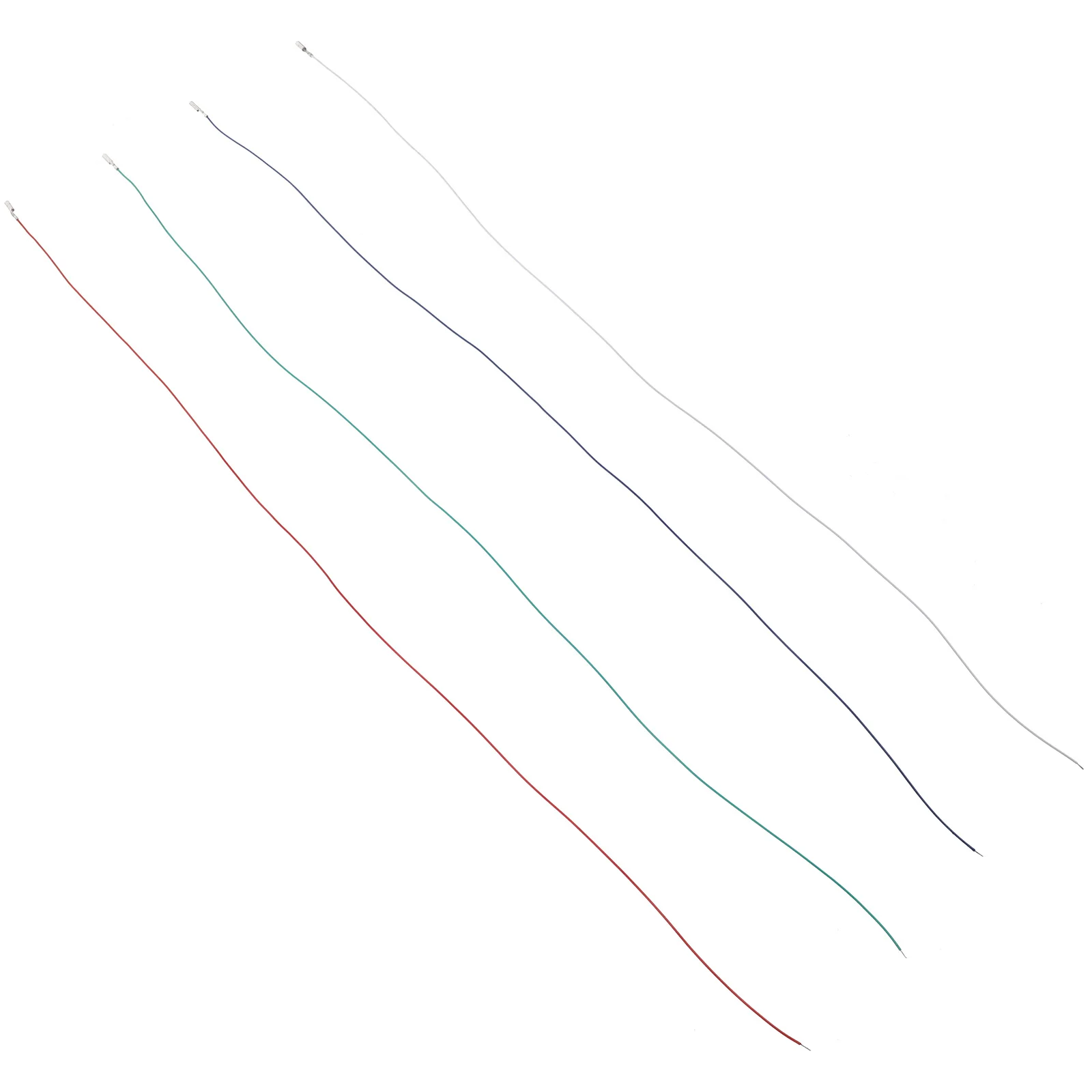 

4Pcs Phonograph Lead Wires Copper Headshell Replacement Cables Flexible Insulated Stereo Connection for Turntable Audio Video