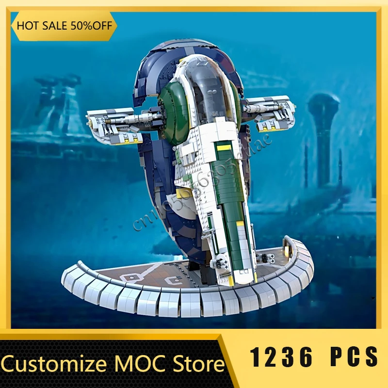 

1236 шт. MOC-75409/75060 шокирующий стенд, модель, строительные блоки, наборы DIY, образовательные сборочные кирпичи, игрушки, детский рождественский подарок