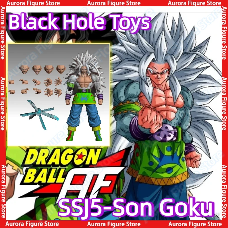 

Black Hole Toys Dragon Ball AF SHF SSJ5 Super Saiyan 5 Son Goku Majin Vegeta Anime Action Figures Toys Models PVC Gift Collector