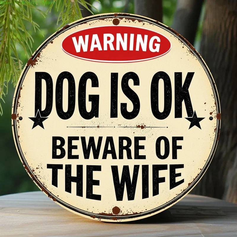 "Warning: Dog Is Ok…