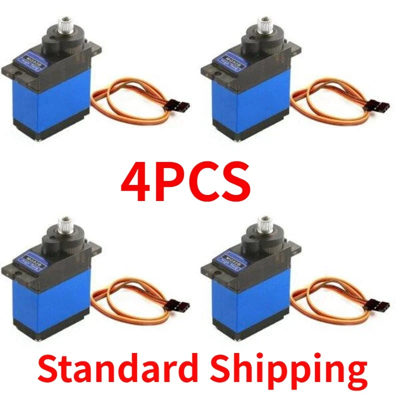 4PCS MG92B 13.8g 3.5KG Torque Metal Gear Digital Servo