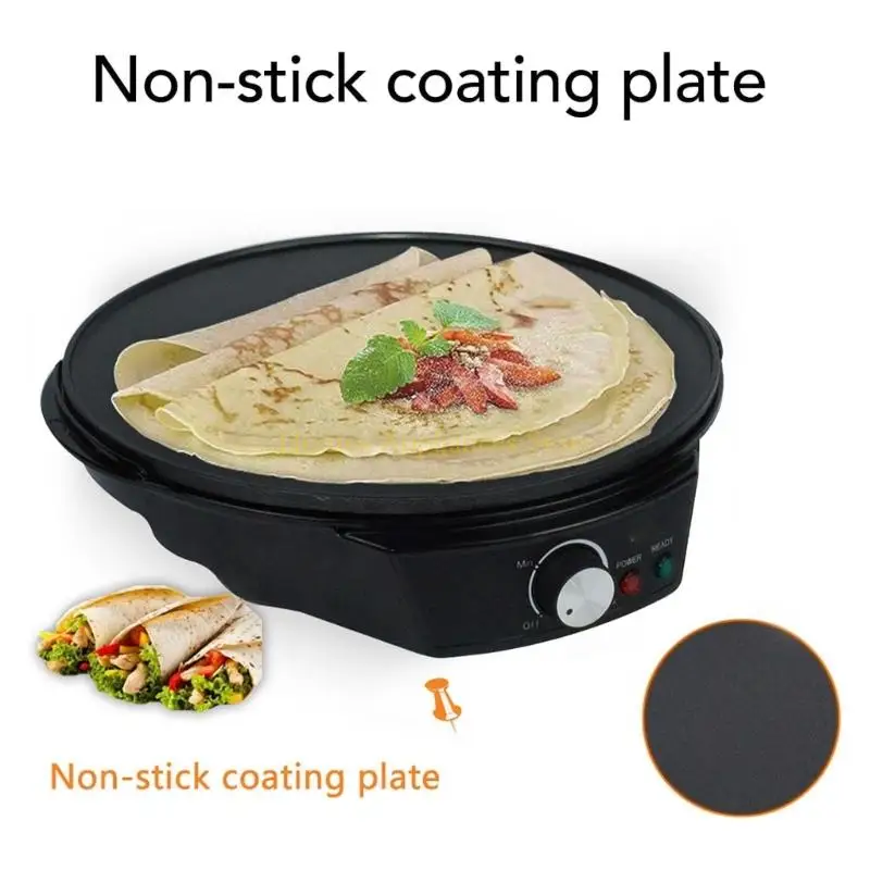 D0AB Breakfast Compleciance Pancakes che produce texture in acciaio inossidabile per crepe