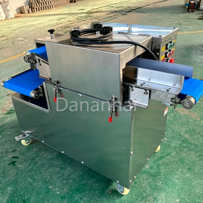 Fully Automatic Meat Cutter for Fresh Meat Boneless Chicken Fish Strips And Diced Kitchen Machine