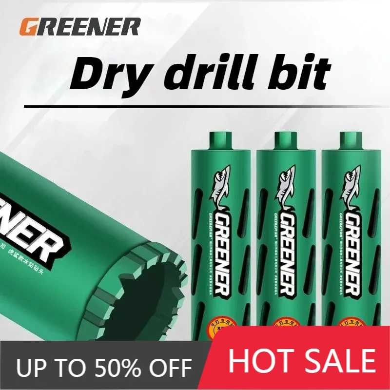 GREENER M22 Drill Bit Professional Hand Tools Metal Driller Woodworking Mechanical Tool Industrail Through The Wall Perforator