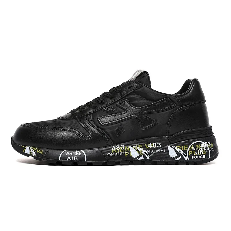 PREMIATA scarpe da uomo serie riso sport all'aria aperta Design di moda di lusso traspirante impermeabile alla moda Sneakers Casual da uomo stringate