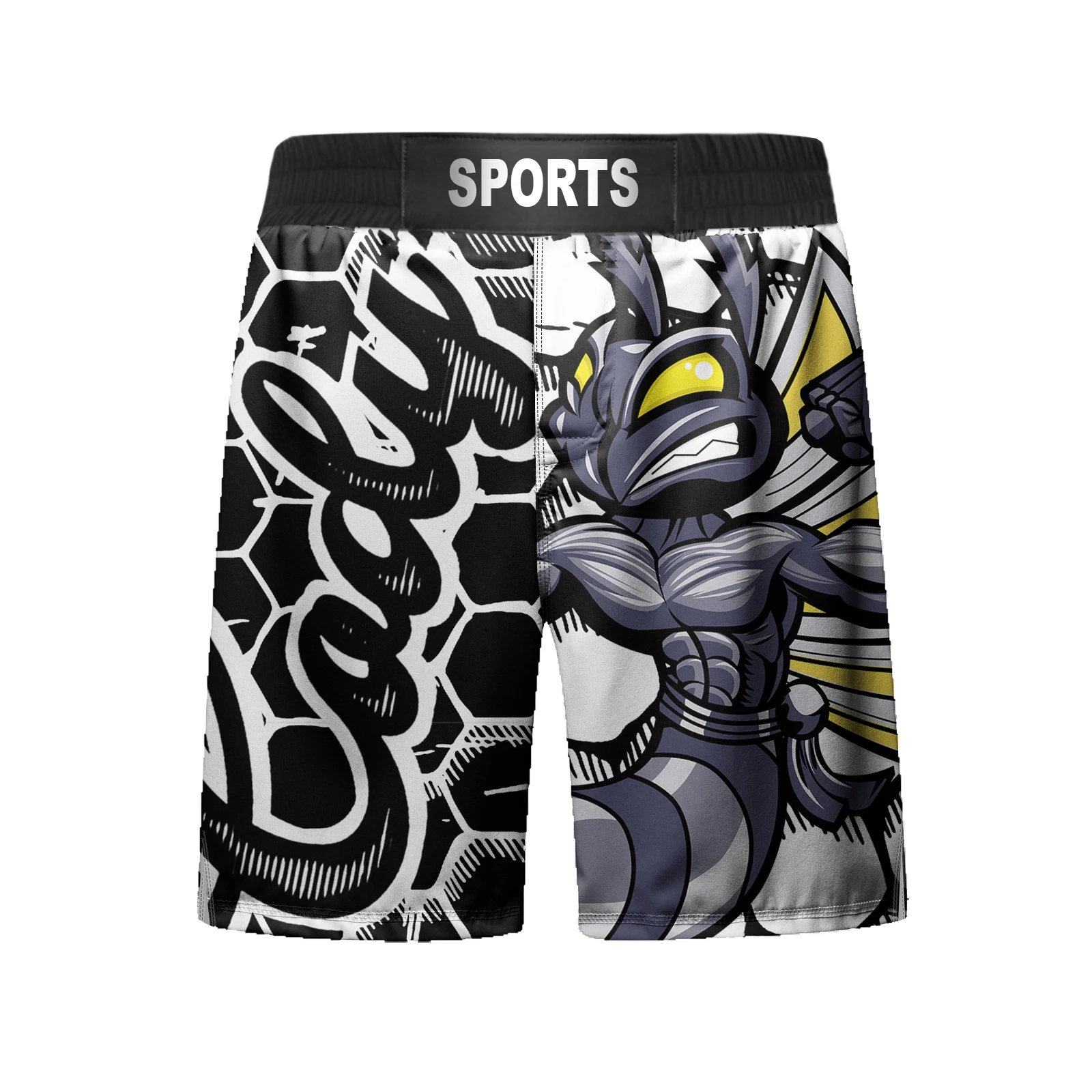 2023 New Muay Thai Shorts Children High Quality Factory Custom Boy 3d Digital Print MMA Shorts Kick Boxing Sweatpants Sportswear