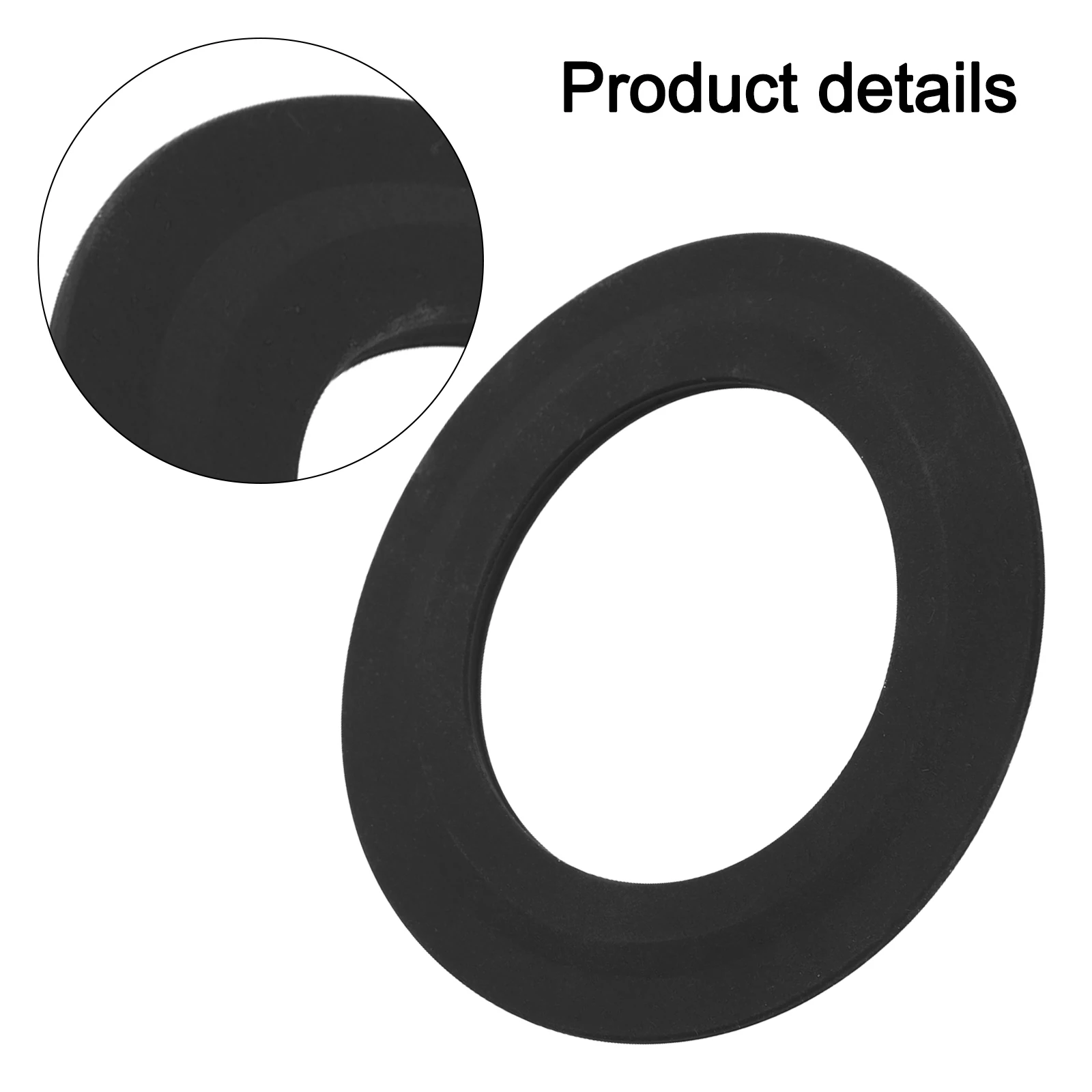 Toilet Flush Valve Rubber Seal For Siamp 49 And 50, Silicone Drain Valve Gasket Replacement Part 34490507, 2.83 Inch