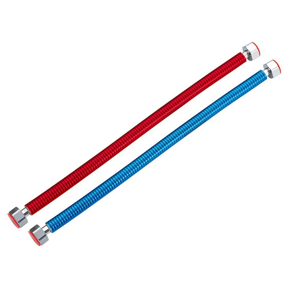 1 2 NPT Thread Water Heater Hose Easy Installation Corrugated Design Flexible Kink-resistant Water Heater Connector