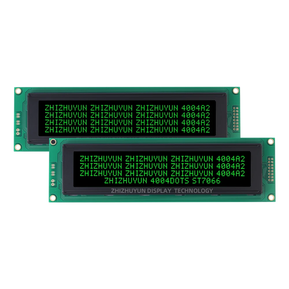 지지대 맞춤형 LCD 4004A2 LCD 모듈, BTN 블랙 필름 레드 폰트, 190x54x13.1 LCM 병렬 포트