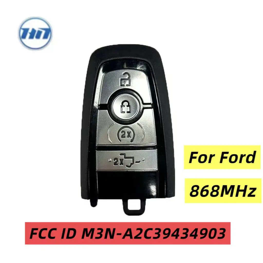 No HC3T- 15K601-CD Original Smart Auto Car Key Control For Ford 868MHZ FCC ID:M3N-A2C39434903