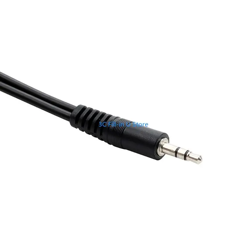 G8TA 3.5mm Stereo Splitter Y Cable 3.5mm Stereo Male Plug to Double 3.5mm Male Plug Microphones Headphones Splitter