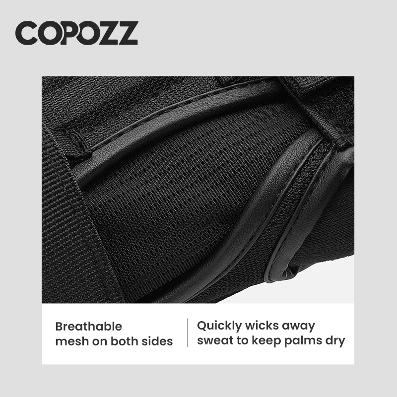 Copozz 1 par de suporte de pulso para patinação, academia, esqui, guarda de pulso, patinação, mão, snowboard, protetor de mão, homens, mulheres, crianças