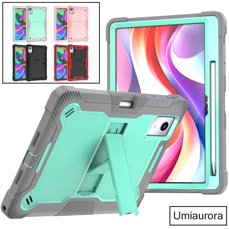 

Для Lenovo Idea Tab 11 дюймов Xiaoxin Pad 11 дюймов 2025 TB336FU TB336ZU TB335FC противоударный держатель для карандашей чехол для планшета подставка Armor Funda