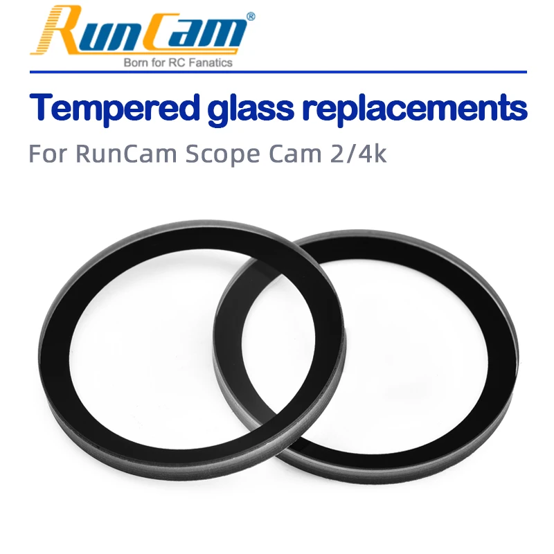 Tempered Front Glass Replacements For RunCam Scope Cam 2 4k Scopecam2 4k